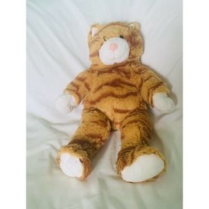 Build A Bear Kitty Cat Plush Orange Striped Tabby BAB Stuffed Animal Plush
